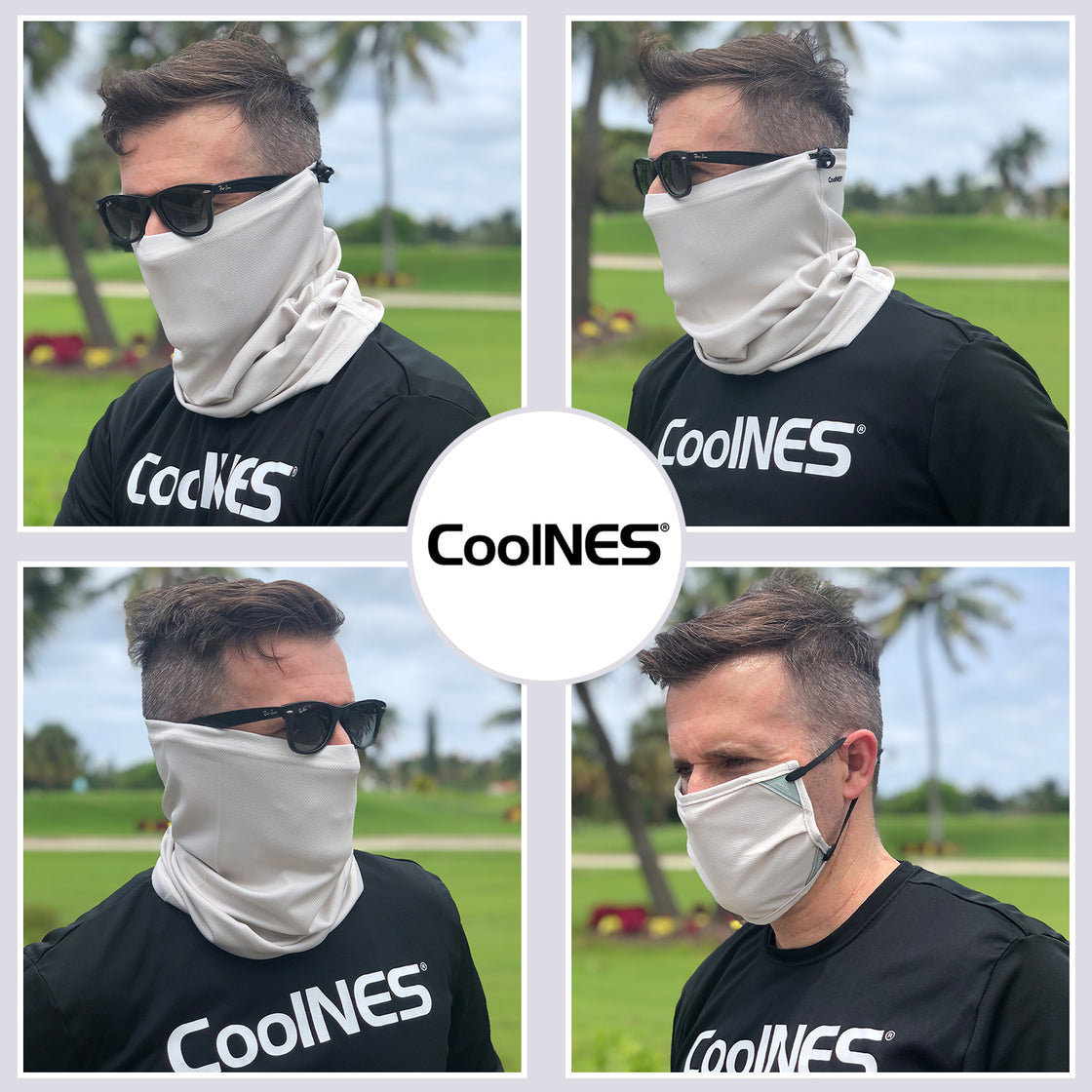 CoolNES - Neck Gaiter with Drawstring, Reusable Breathable Face Mask C –  CoolNES®
