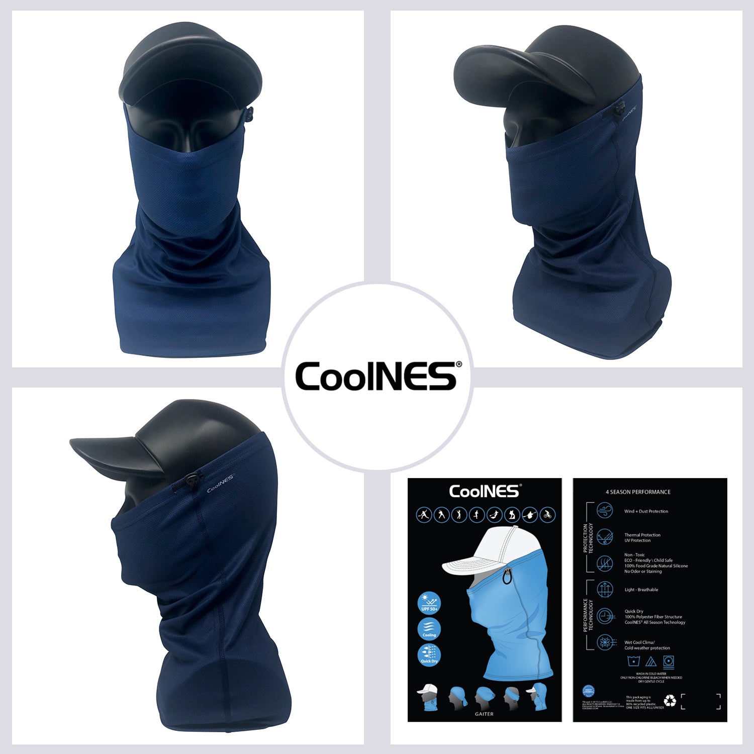 Gaiter-Navy