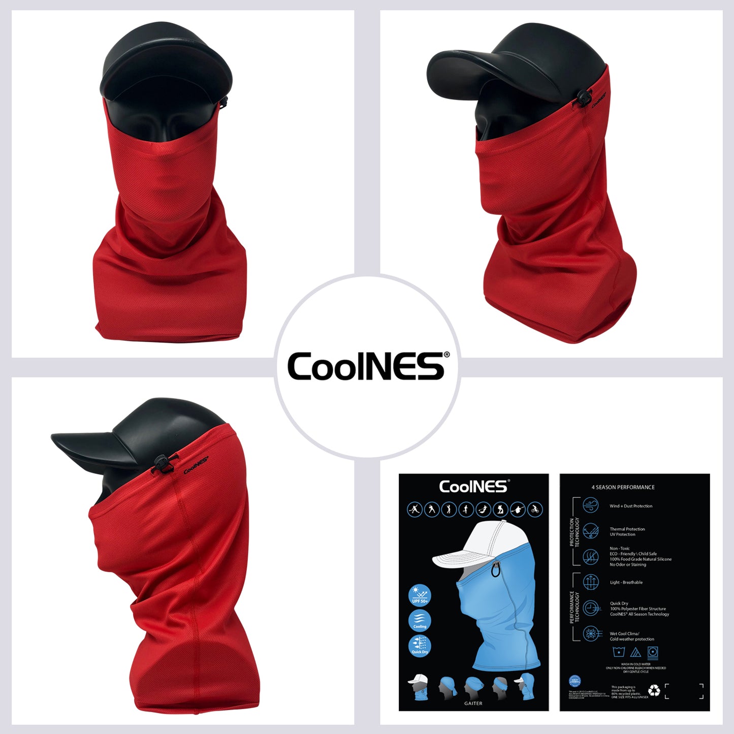 Gaiter-Red